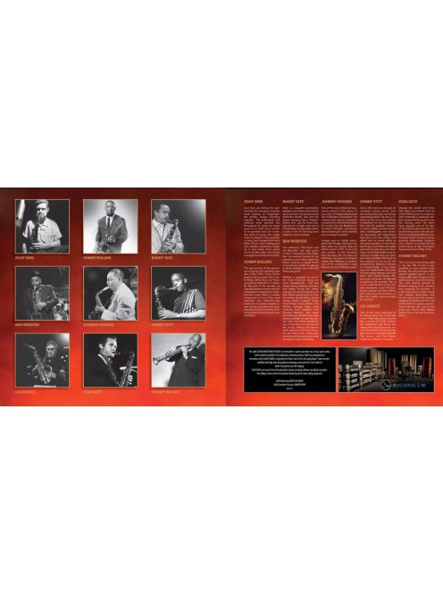 2XHD Sax Sax Sax - Legendary Saxophone Performances vinyl