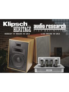 Audio Research i/50 + Klipsch Heresy IV