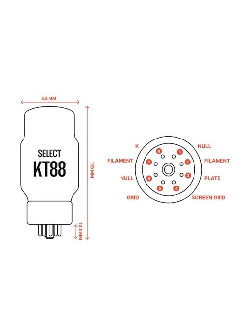 Ray Tubes Select KT88