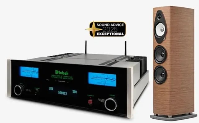 McIntosh MSA5500 és Sonus faber Sonetto V G2 bemutató - Sound Advice