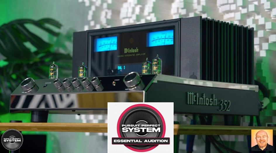 McIntosh MA352 bemutató Pursuit Perfect System