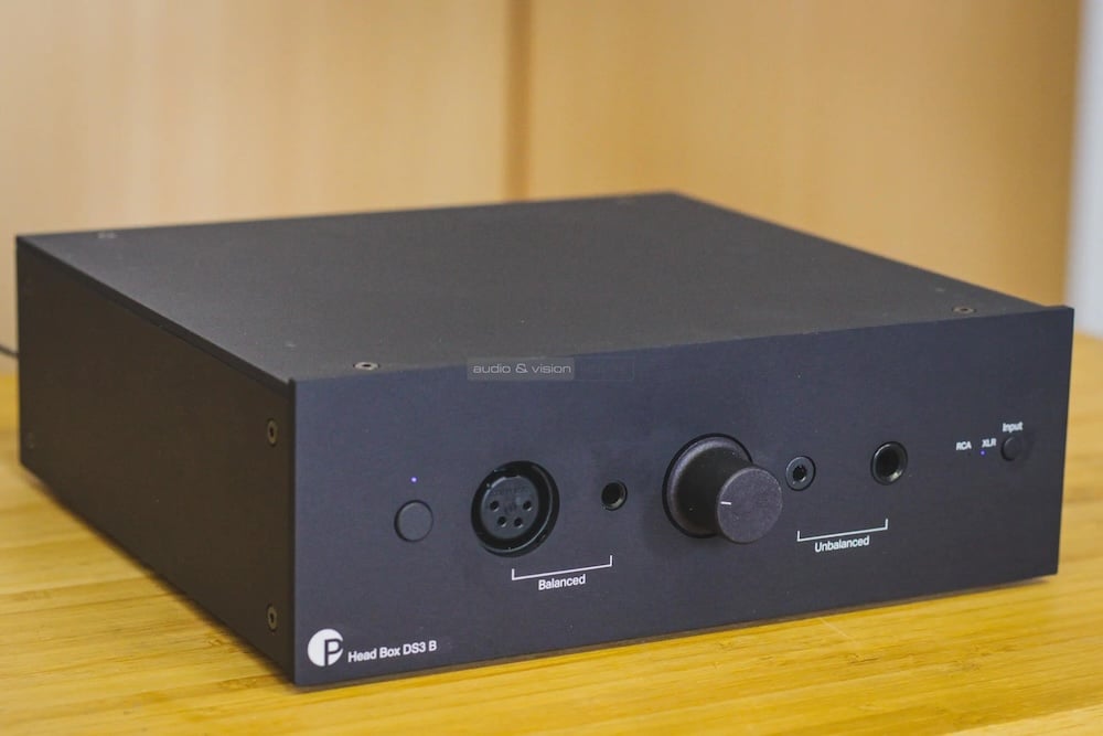 Pro-Ject Head Box DS3 B fejhallgató erősítő teszt